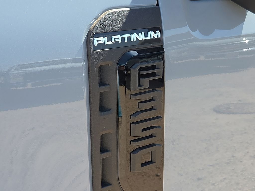 New 2026 Glacier Gray Metallic Tri-Coat Ford F-350® Platinum® image 14