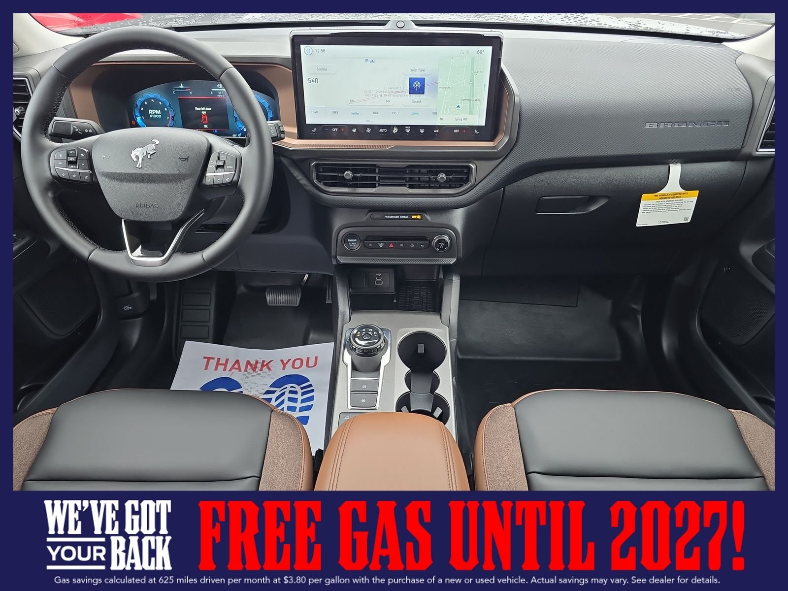 New 2025 Carbonized Gray Metallic Ford Outer Banks image 11