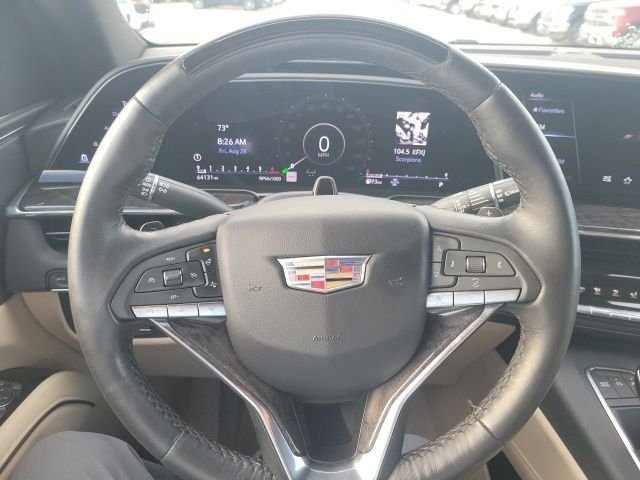 Used 2023 Crystal White Cadillac Premium Luxury image 17