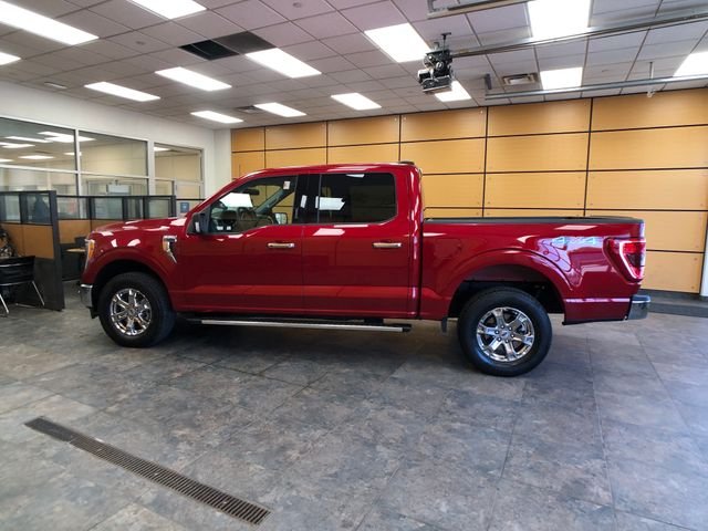 Certified Used 2022 Red Metallic Ford XLT image 4