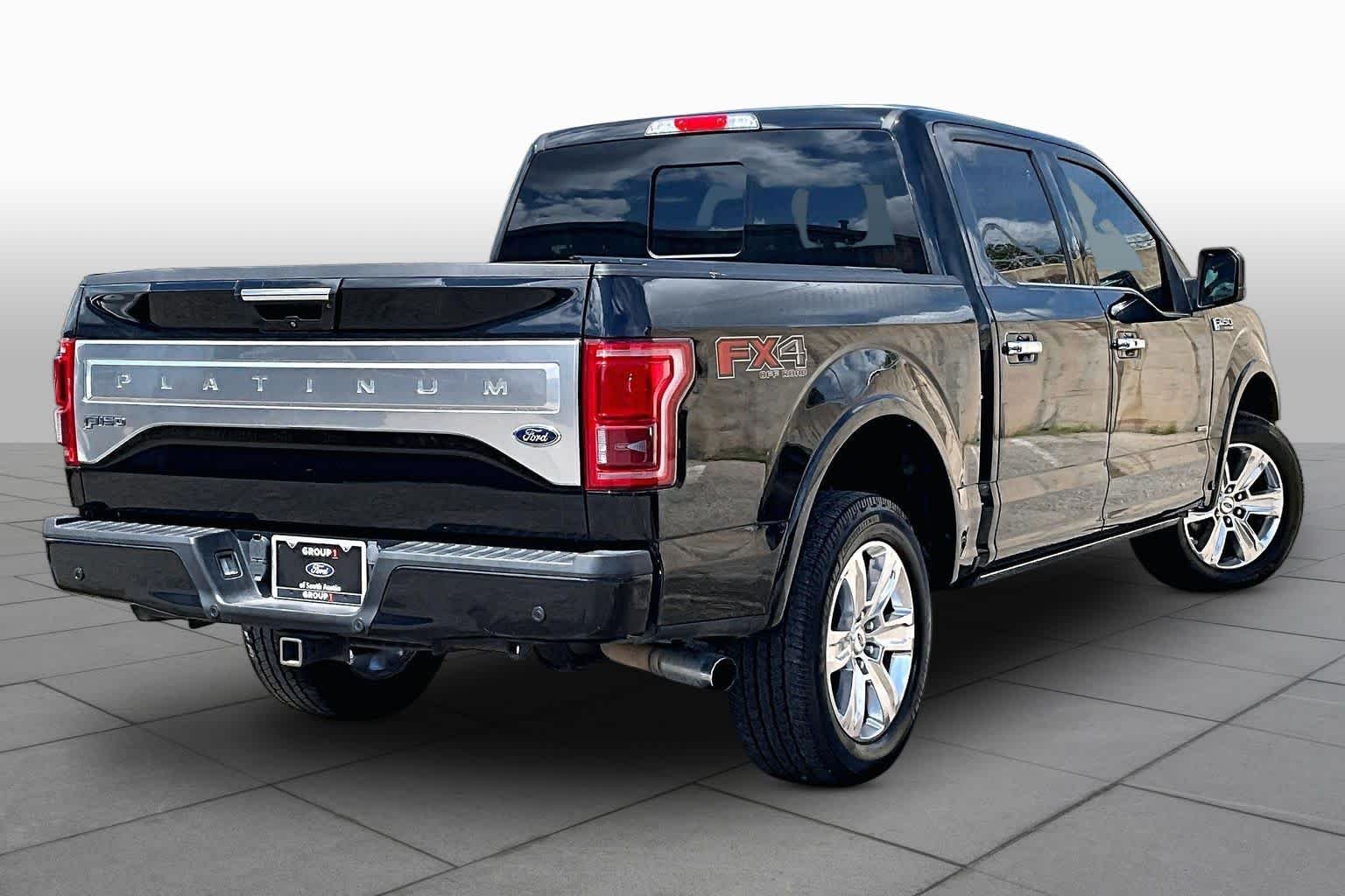 Used 2016 Shadow Black Ford Platinum image 7