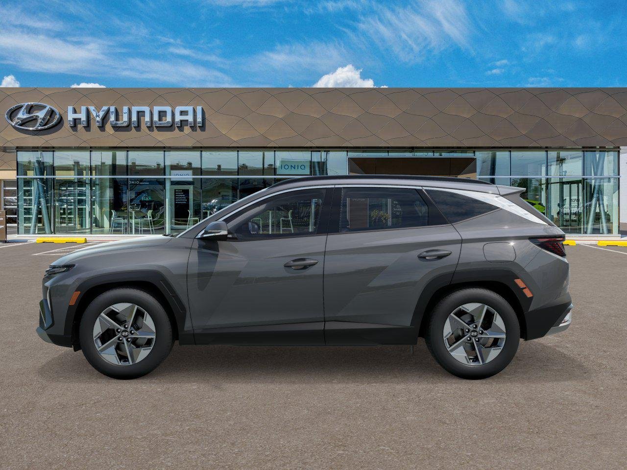 New 2026 Hampton Gray Hyundai SEL Premium AWD image 3