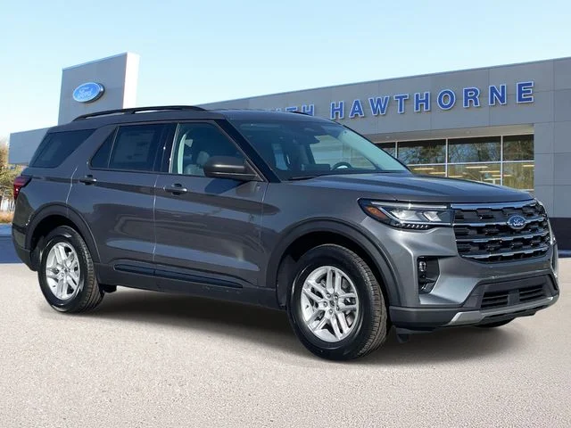 New 2026 Carbonized Gray Metallic Ford Active image 1