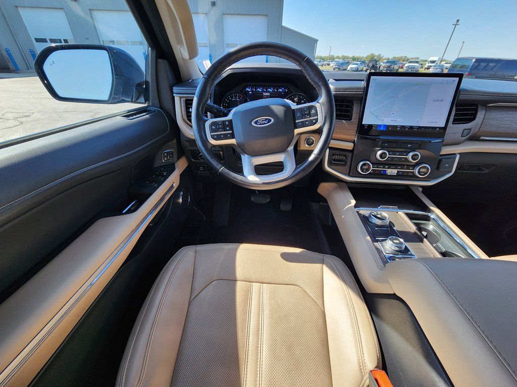 Used 2024 Agate Black Metallic Ford Limited image 28