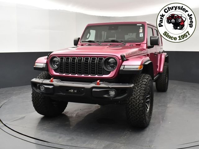 Used 2024 Jeep Wrangler 4-Door Rubicon X with VIN 1C4RJXFG2RW335787 for sale in Burnsville, Minnesota