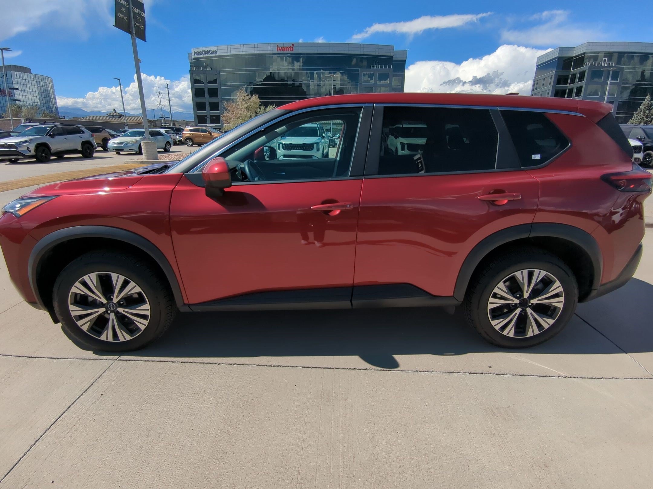 Certified Used 2023 Scarlet Ember Tintcoat Nissan SV image 3