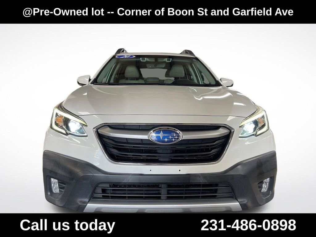 Used 2020 White Subaru Limited image 8