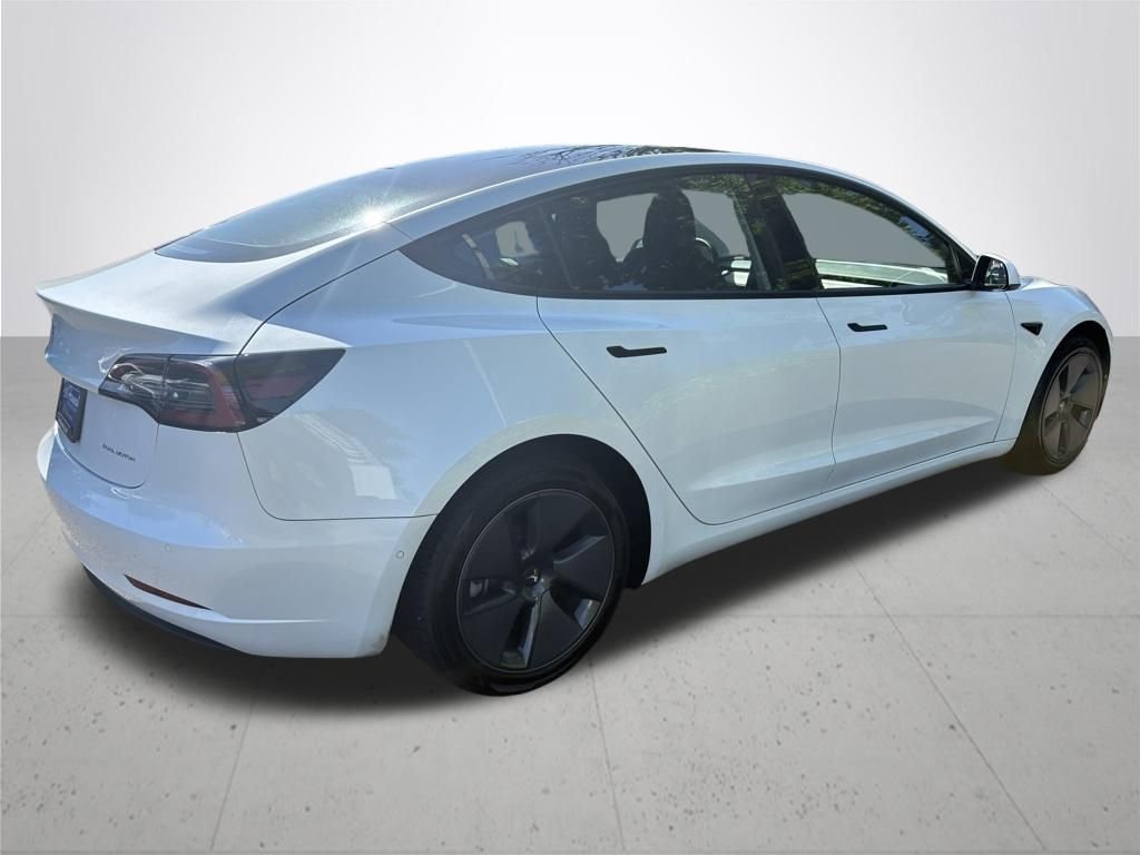 Used 2022 Pearl White Multi-Coat Tesla Long Range image 6
