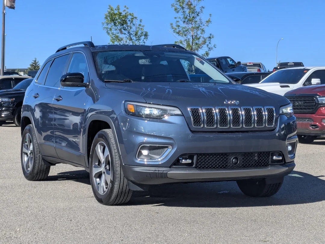 Certified Used 2022 Blue Jeep Limited - - 4x4 - Elite - Sun & Sound - Trailer Tow - Nappa Leather & More! image 2