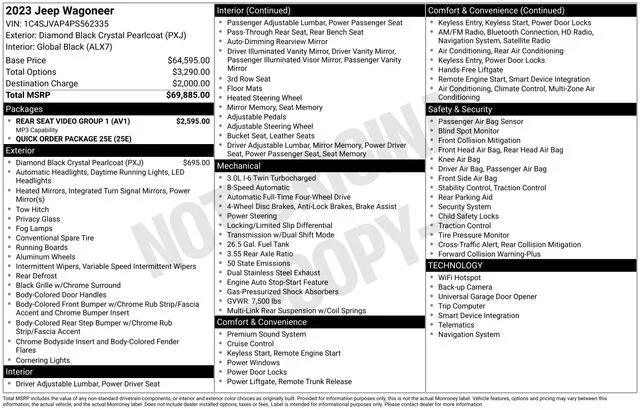 Used 2023 Black Jeep Base image 26
