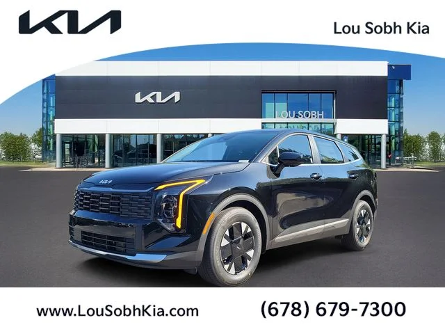 New 2026 Fusion Black Kia LX image 1