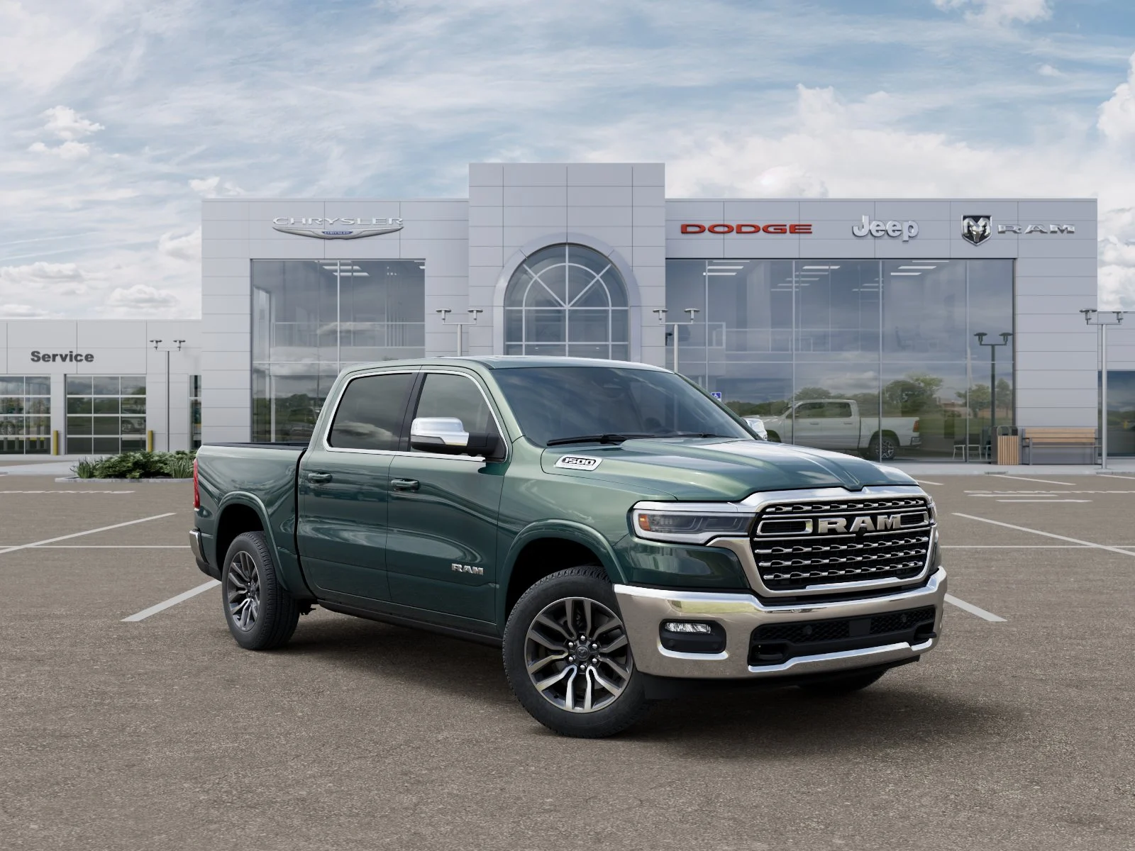 New 2026 Serrano-Green Metallic Exterior Paint RAM Limited image 5