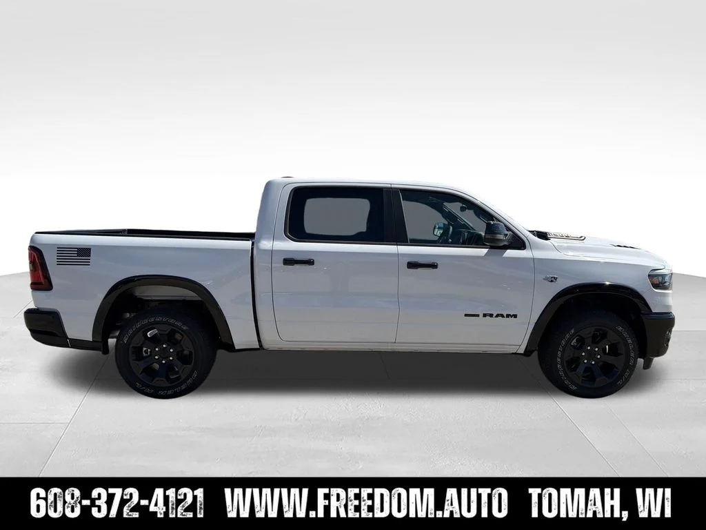 New 2026 Bright White Clear-Coat Exterior Paint RAM Big Horn/Lone Star image 9