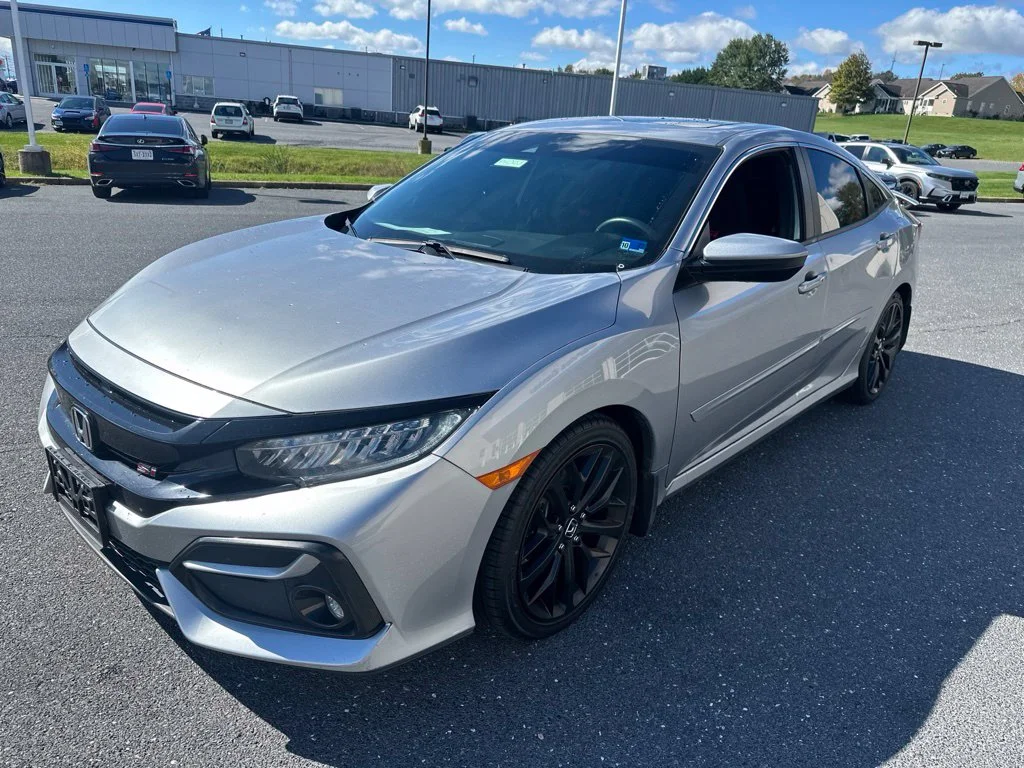 Used 2020 Lunar Silver Metallic Honda Si image 7