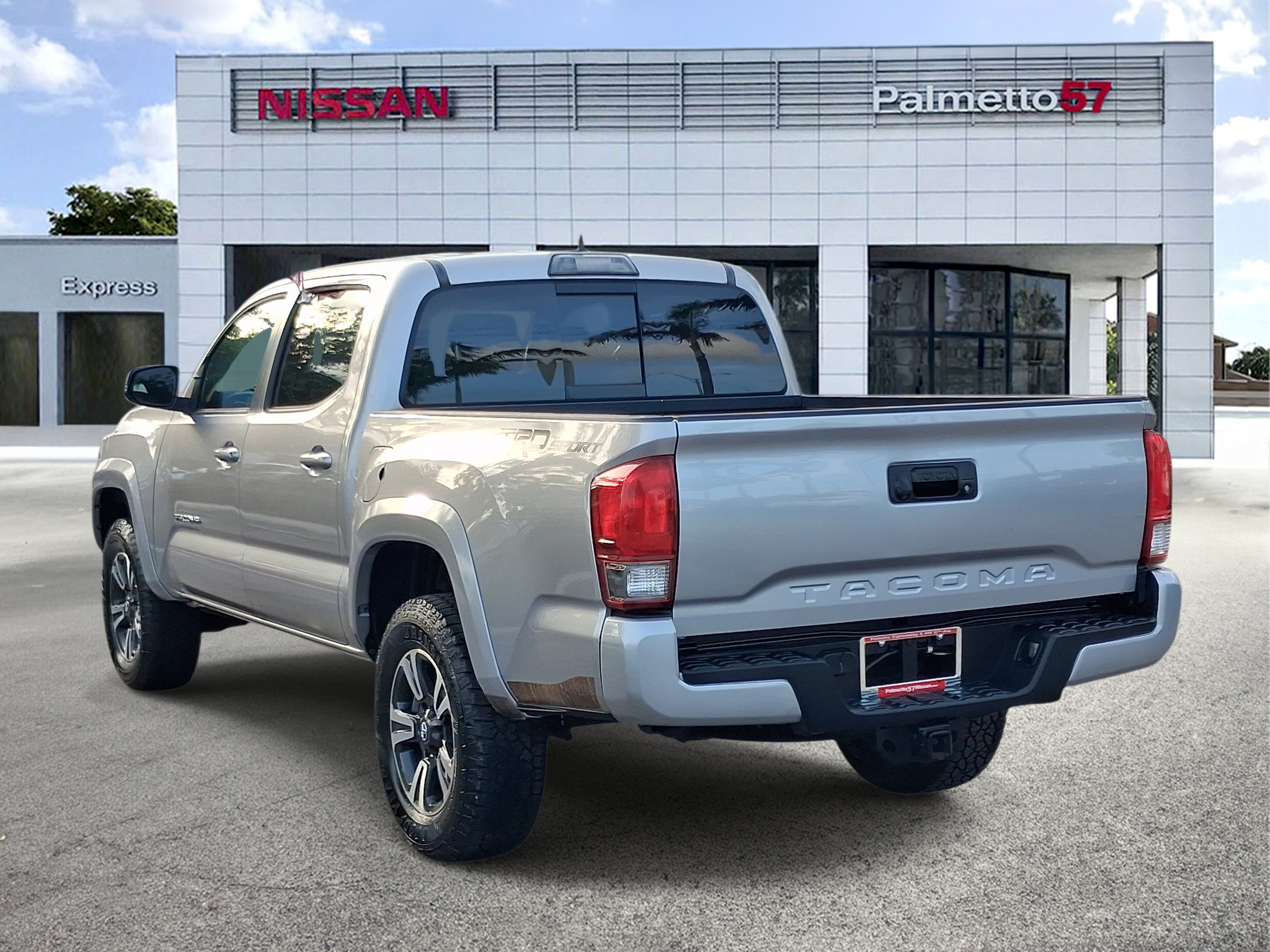Used 2017 Silver Toyota TRD Sport image 4