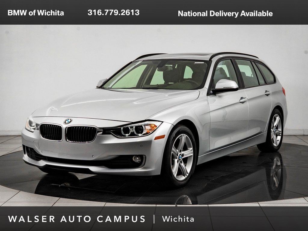 Used 2014 Glacier Silver Metallic BMW 328d xDrive image 1