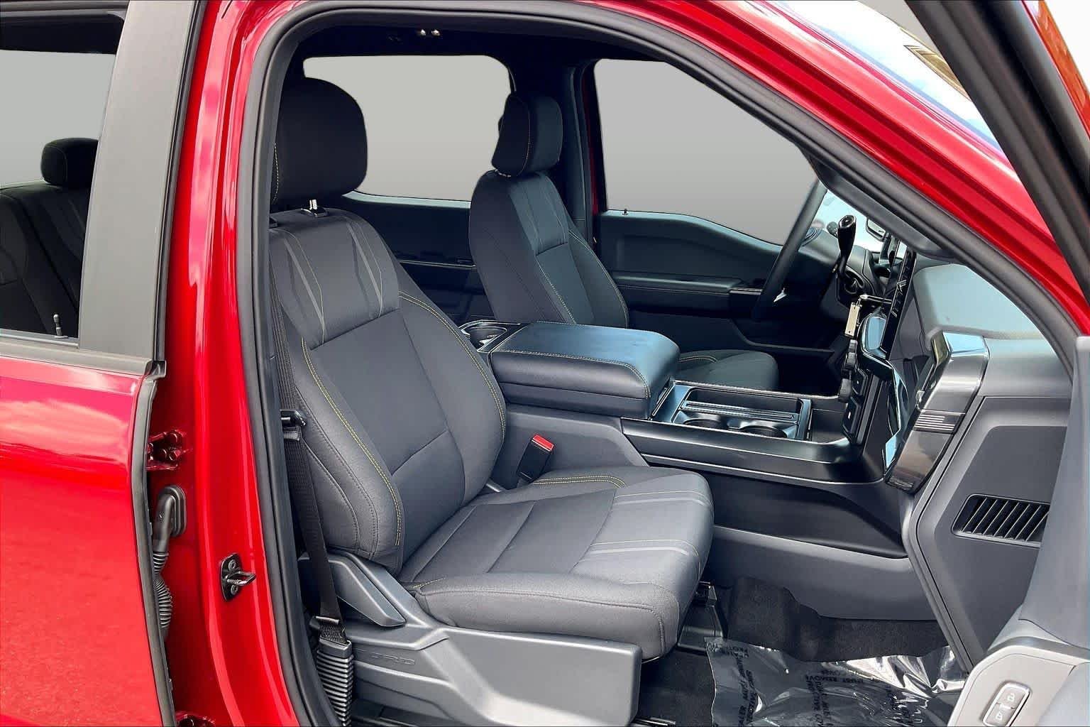 Used 2025 Rapid Red Metallic Tinted Clearcoat Ford STX image 8