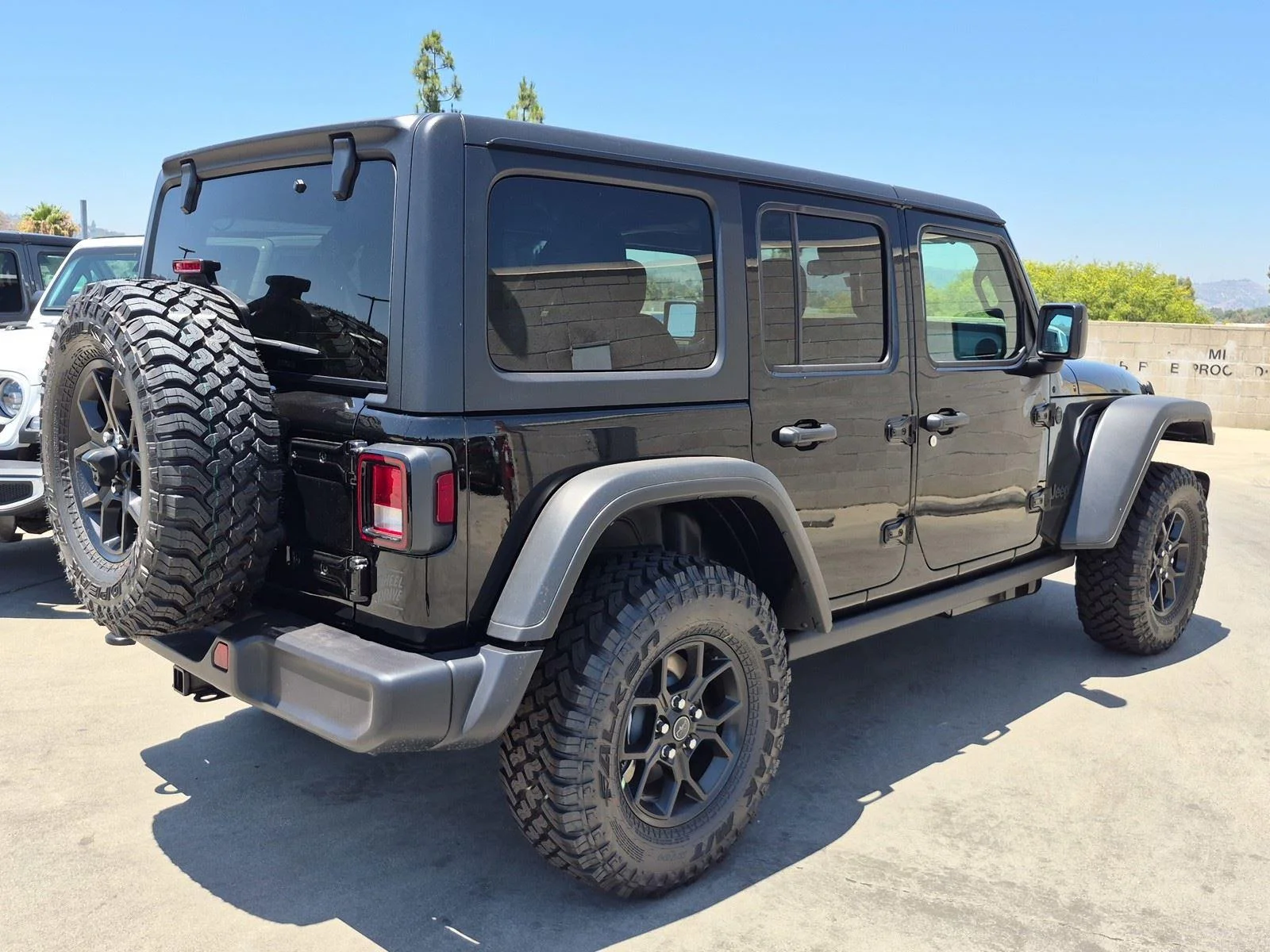 New 2026 Black Clear-Coat Exterior Paint Jeep Willys image 6