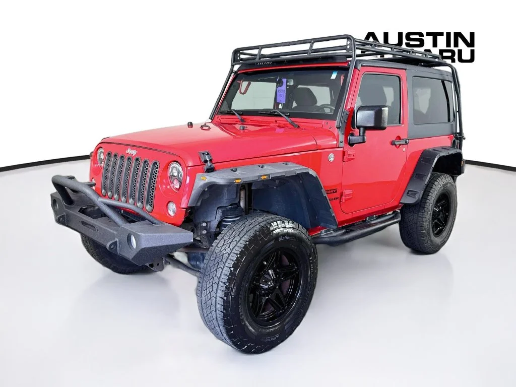 Used 2015 Red Jeep Sport image 3