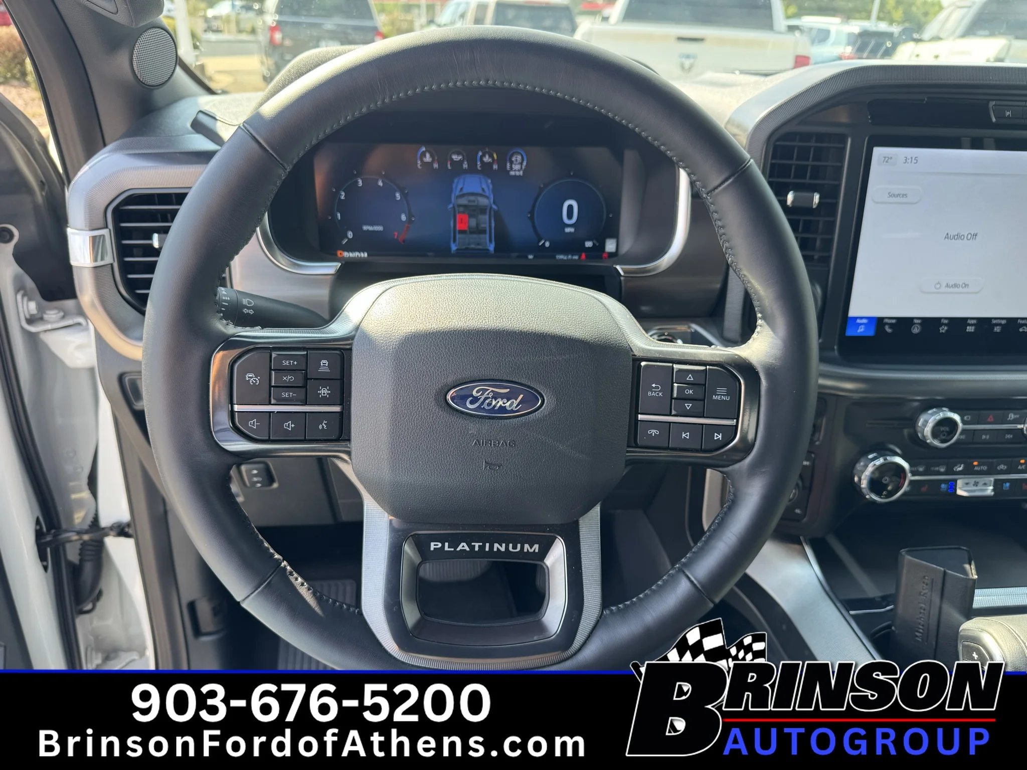 Used 2025 Star White Metallic Tri-Coat Ford Platinum image 19