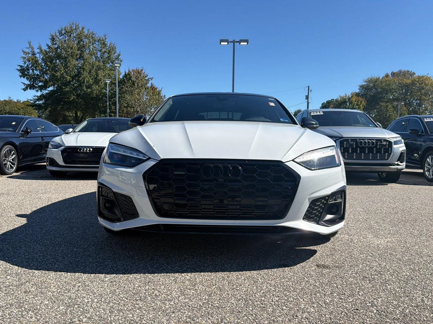 Used 2023 Glacier White Metallic Audi S line Premium Plus image 3