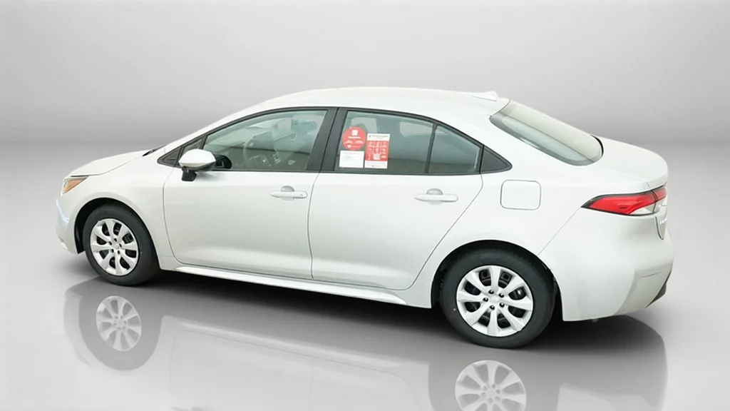 New 2027 Classic Silver Metallic Toyota LE image 15