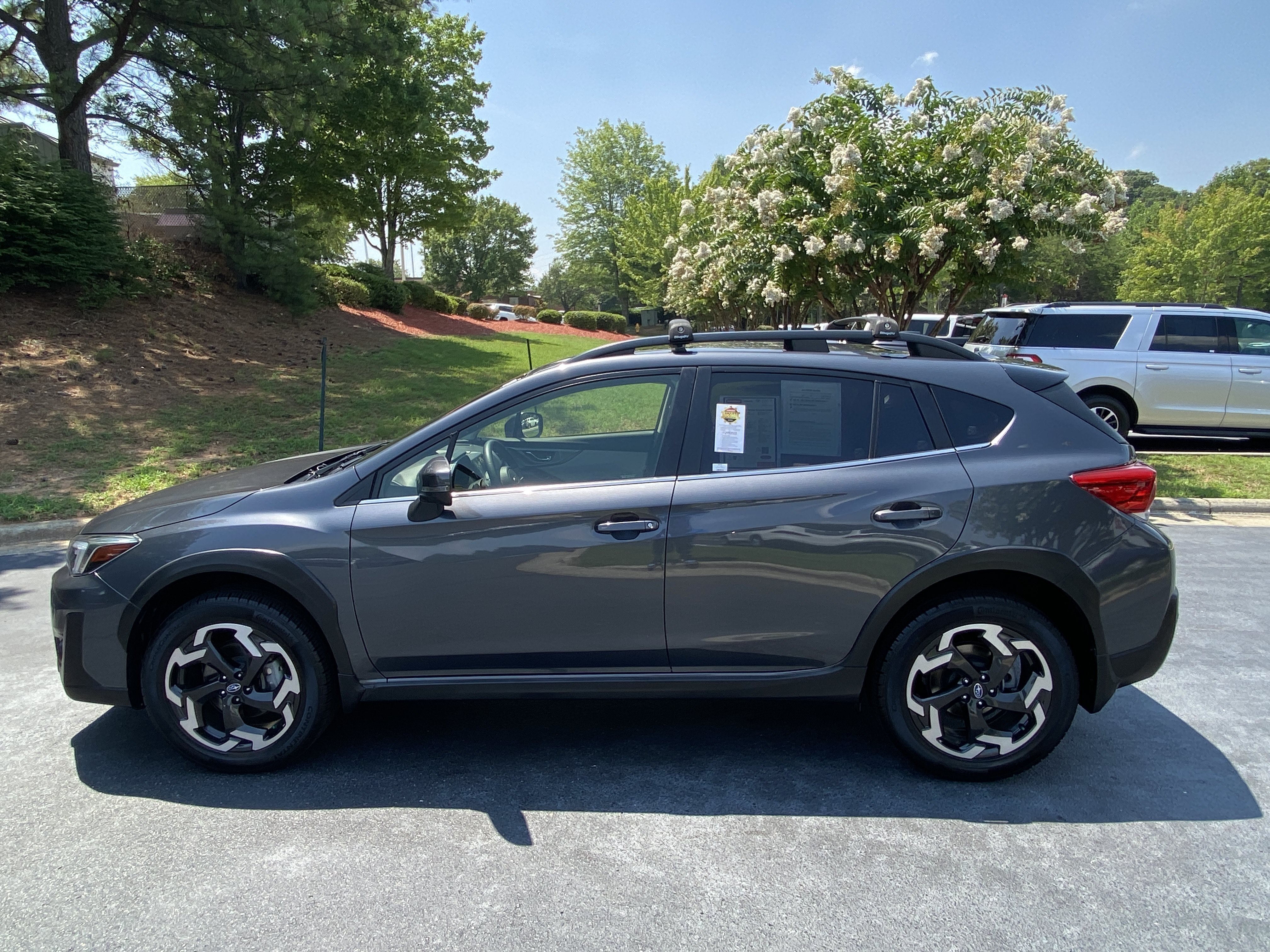 Used 2021 Magnetite Gray Metallic Subaru Limited image 7