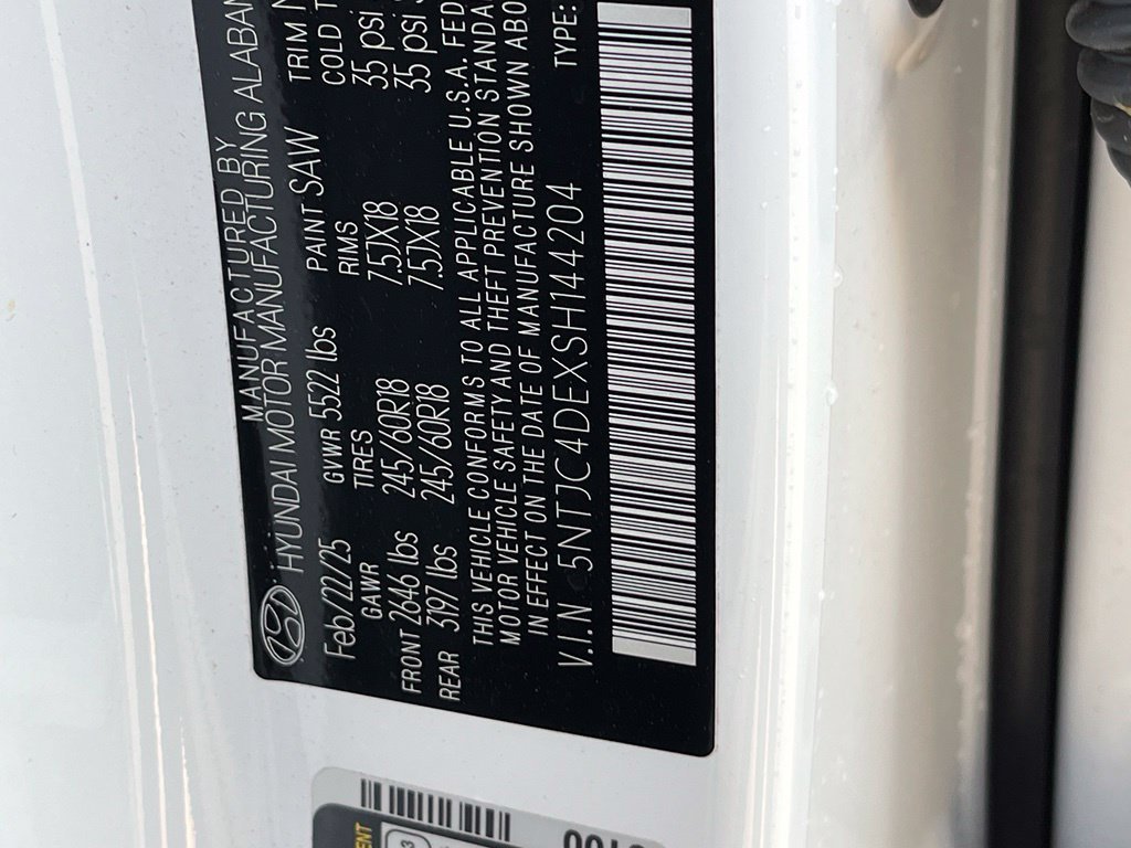 Certified Used 2025 White Hyundai SEL image 20