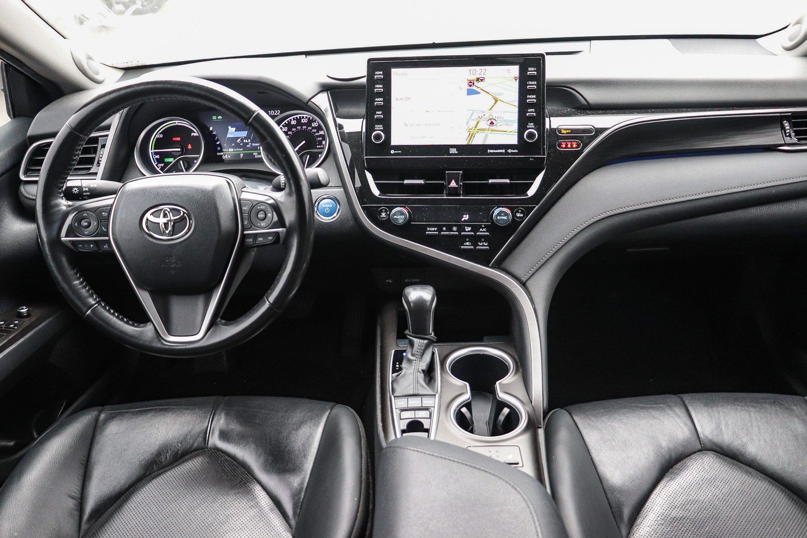 Used 2024 Midnight Black Metallic Toyota Hybrid XLE image 12