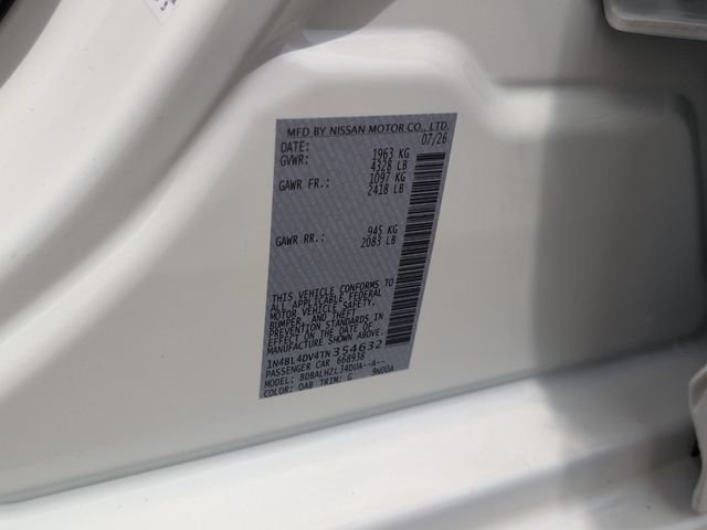 New 2026 Pearl White TriCoat Nissan SV image 26