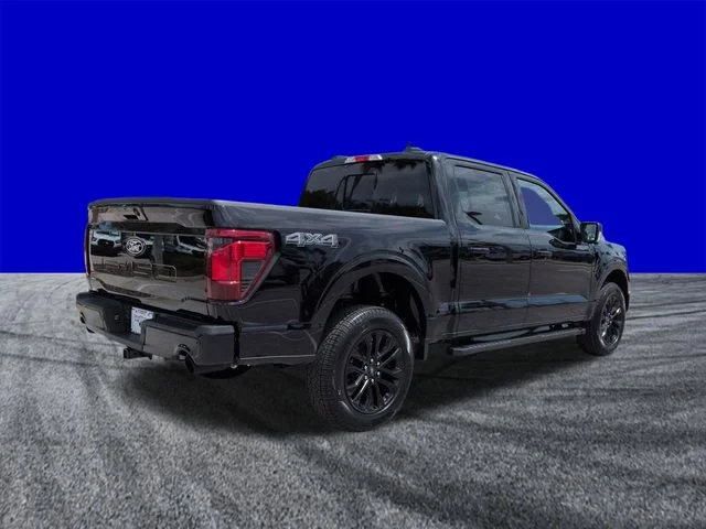 New 2026 Agate Black Metallic Ford XLT image 4