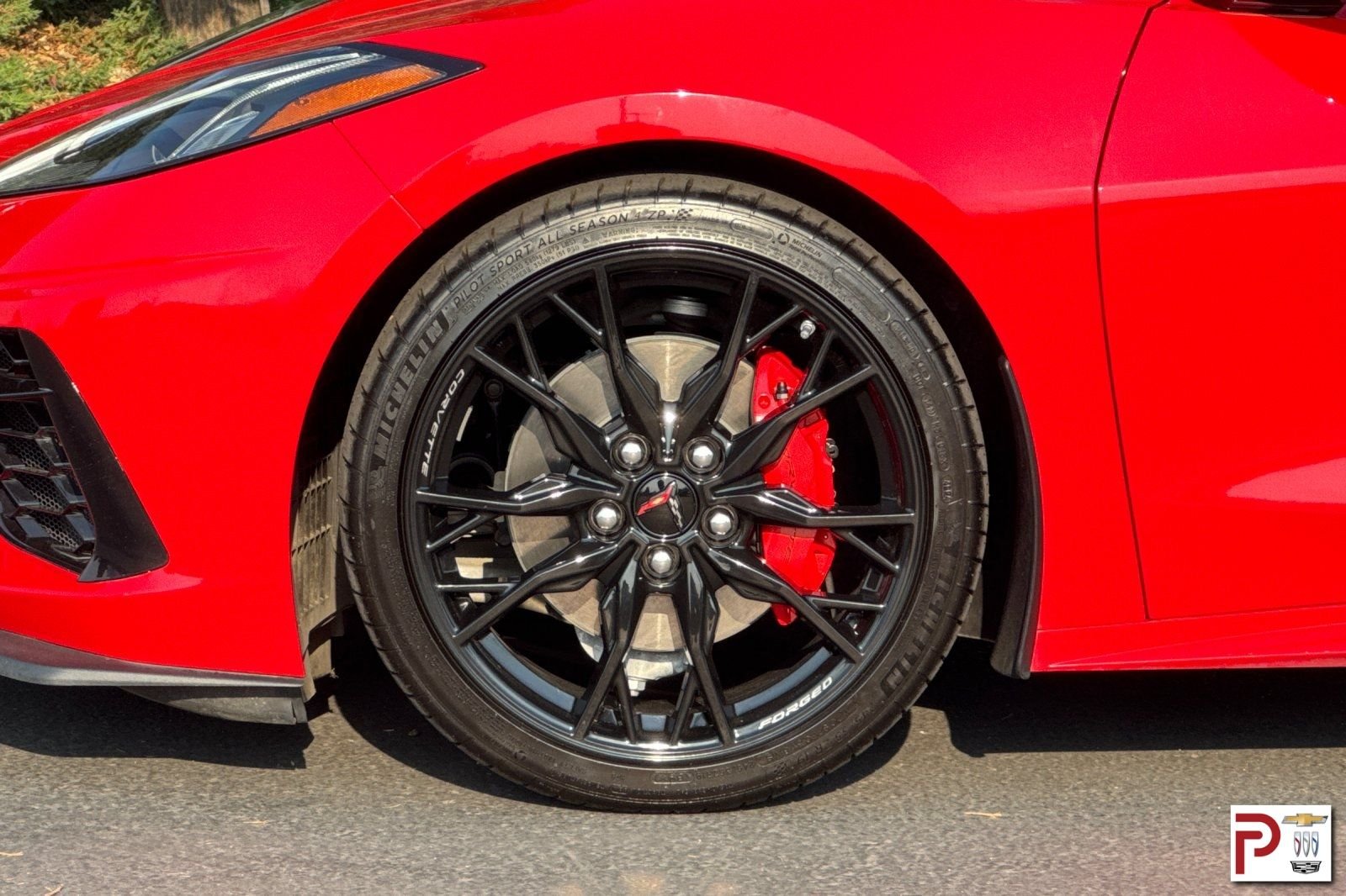 Used 2025 Red Chevrolet Stingray image 31