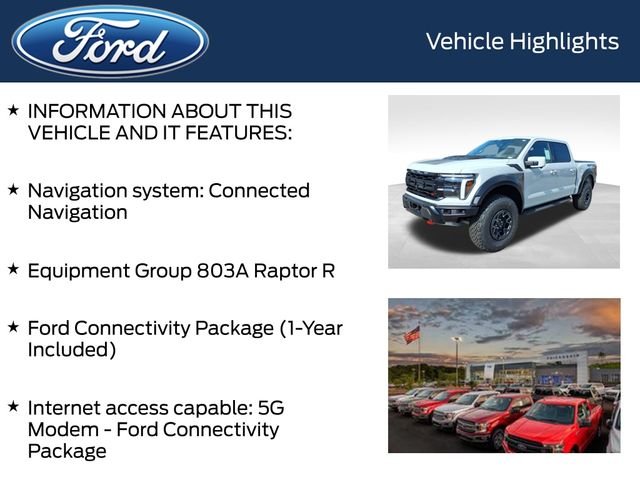 New 2026 White Ford Raptor image 4