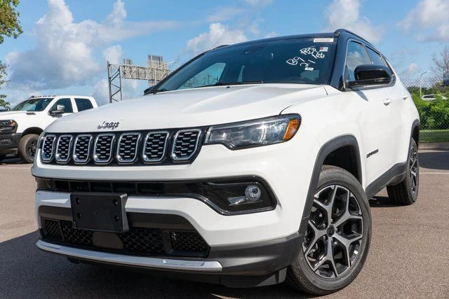 New 2026 Bright White Clear-Coat Exterior Paint Jeep Limited image 1