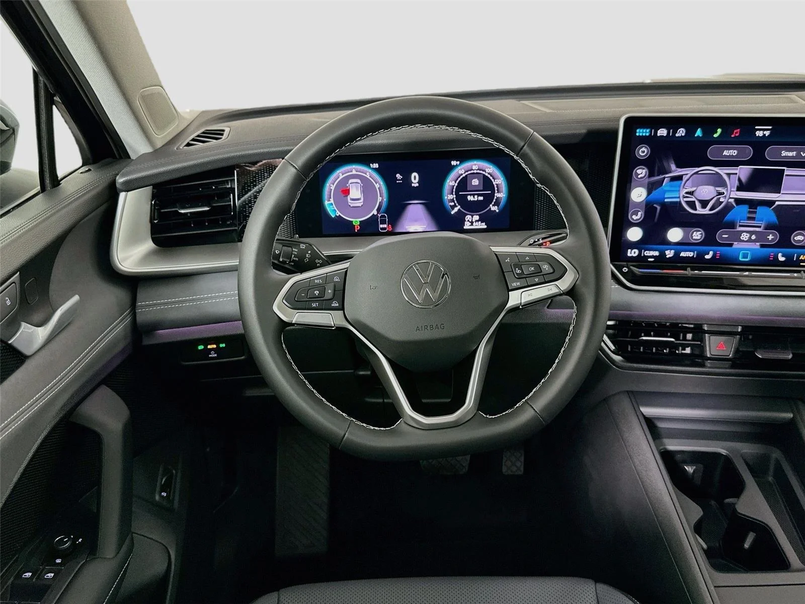 Used 2025 Deep Black Pearl Volkswagen SE image 19