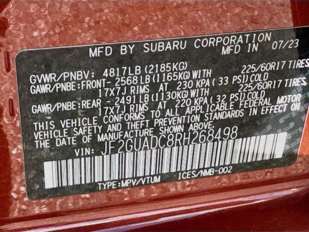 Used 2024 Beige Subaru Premium image 39
