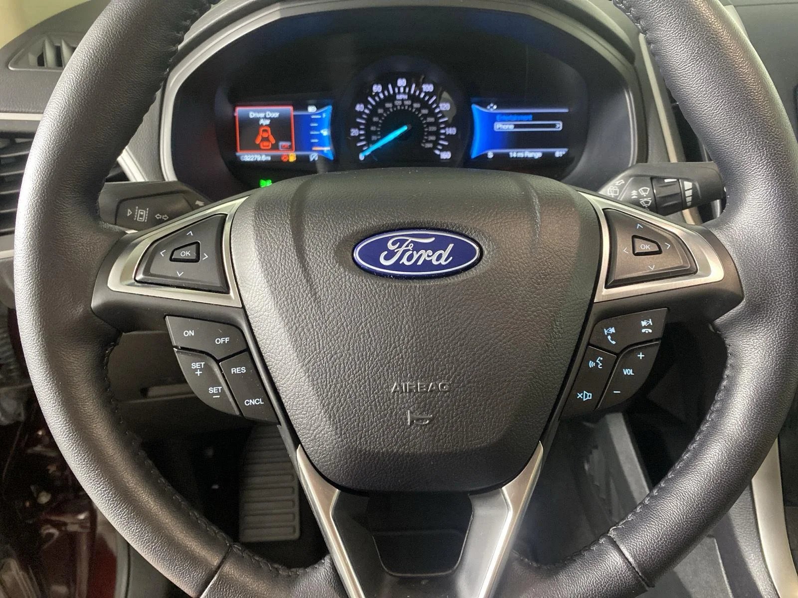 Used 2023 Burgundy Velvet Metallic Tinted Clearcoat Ford SEL image 14