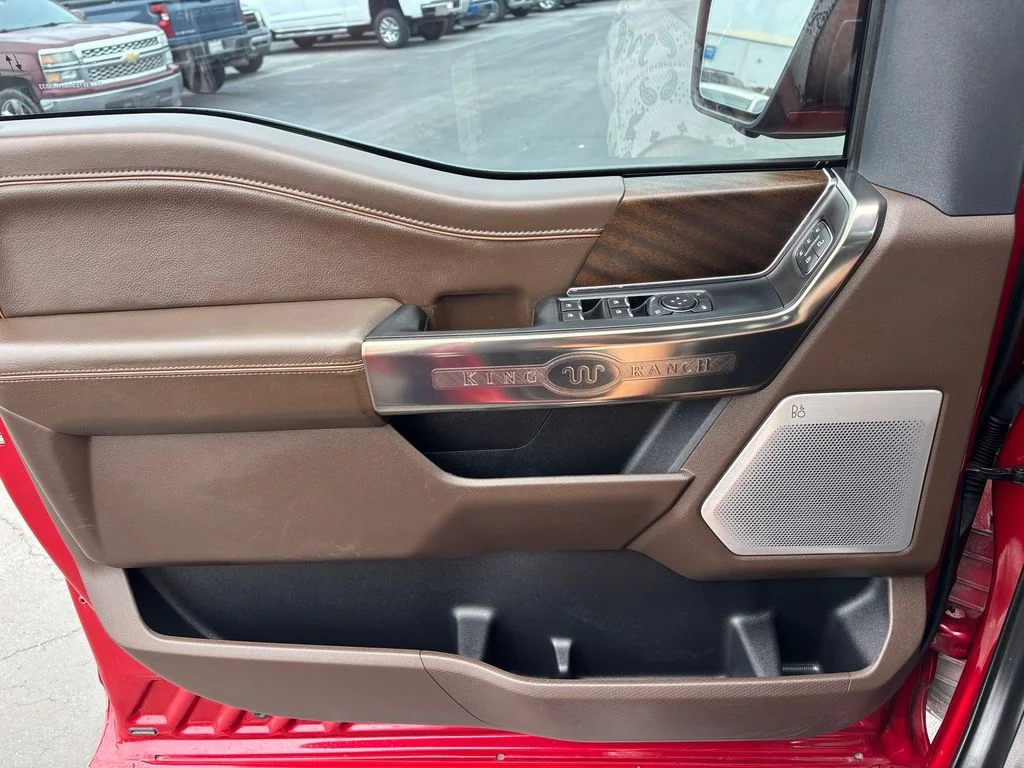 Used 2021 Red Ford King Ranch image 27