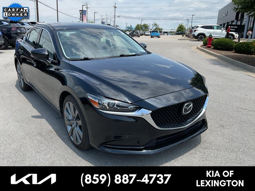 Used 2021 Jet Black Mica Mazda Touring image 1