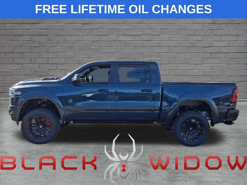 New 2026 Forged Blue Metallic Exterior Paint RAM Big Horn image 5