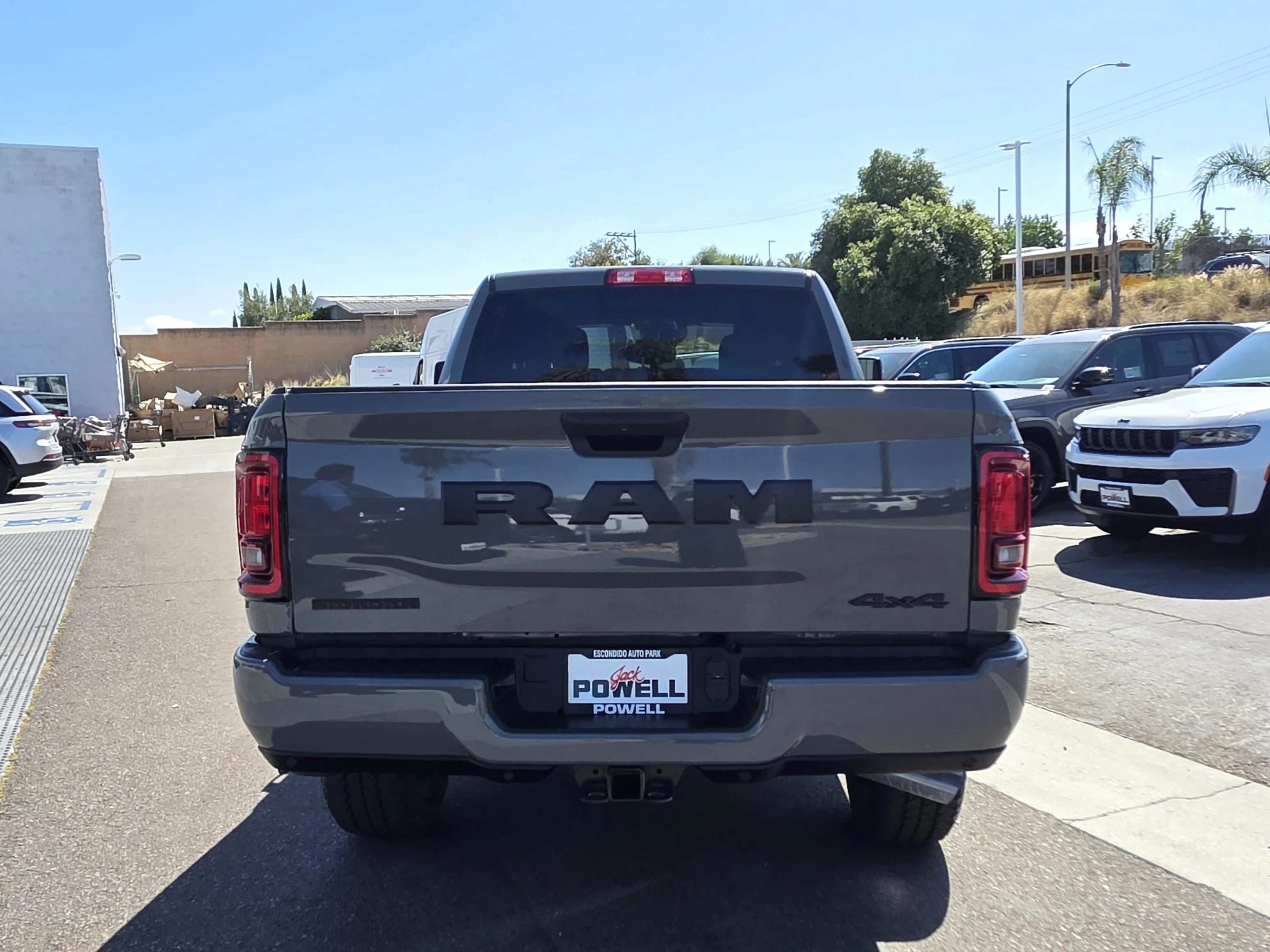 New 2026 Gray Clearcoat RAM Big Horn image 4