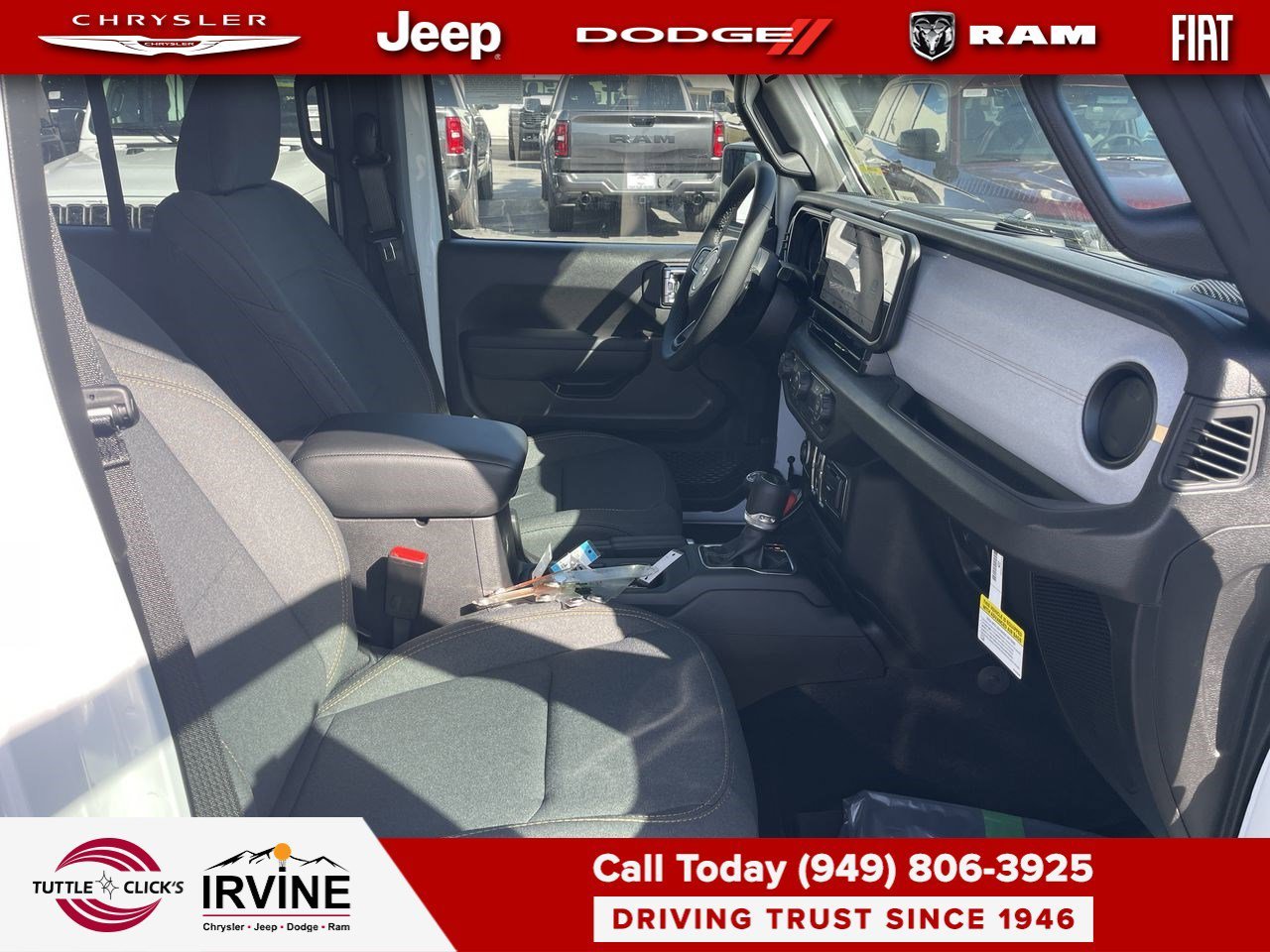 New 2026 Bright White Clearcoat Jeep Sport S image 16