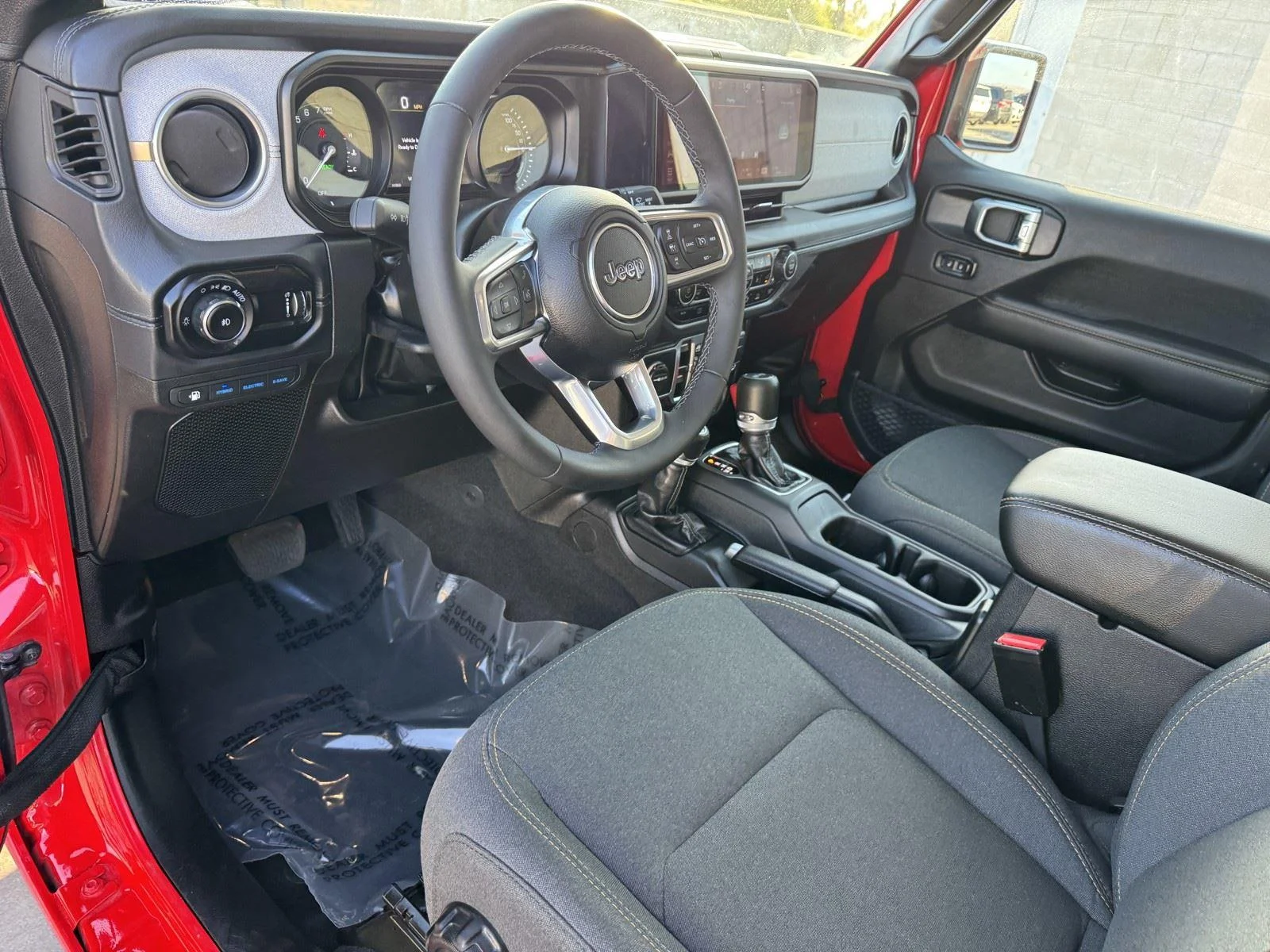Certified Used 2025 Firecracker Red Clearcoat Jeep Sahara image 26