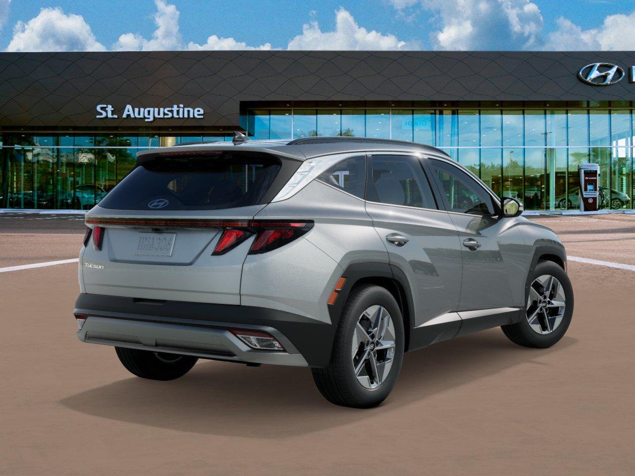 New 2026 Shimmering Silver Hyundai SEL FWD image 4