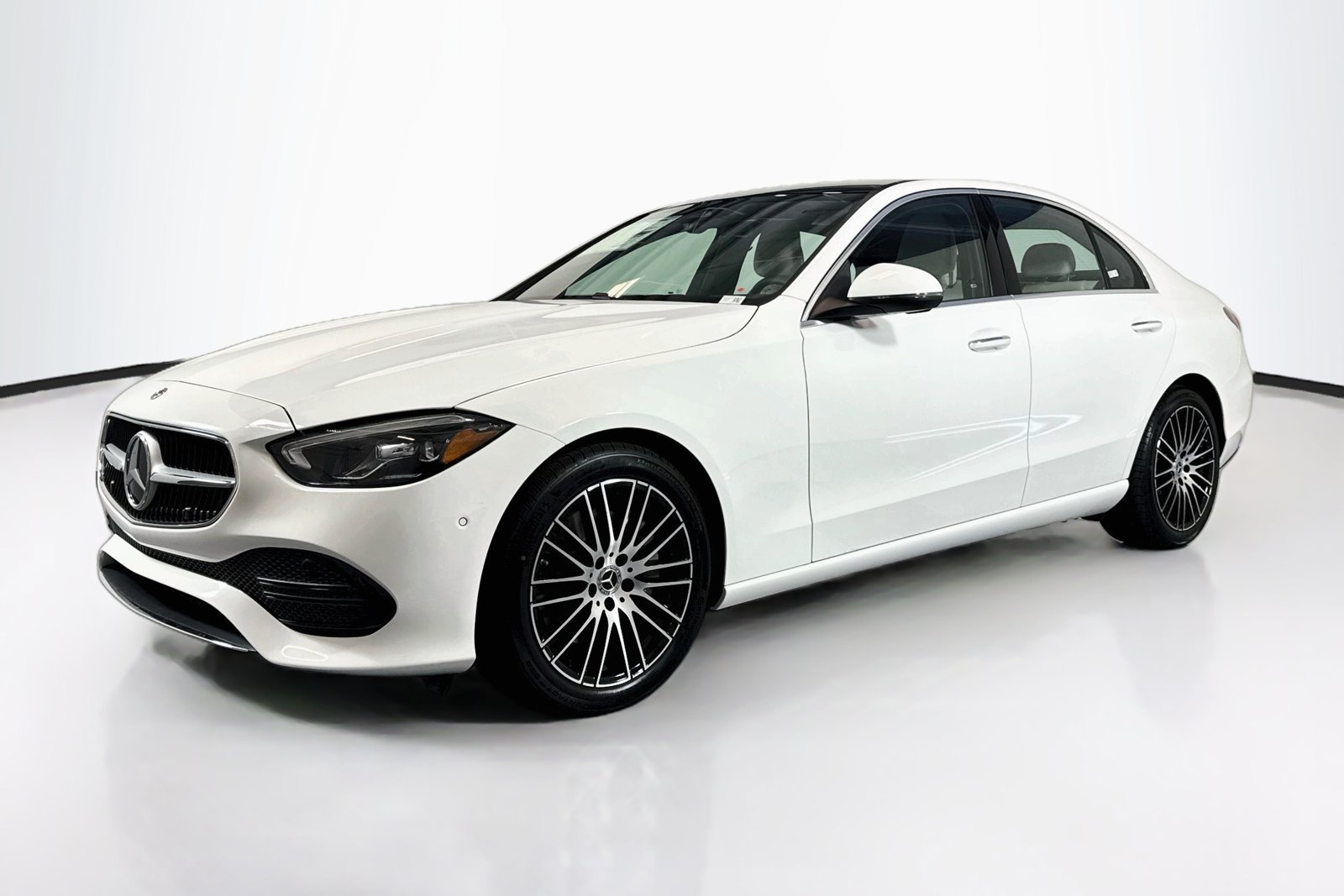 New 2026 Polar White Mercedes-Benz C 300 image 1