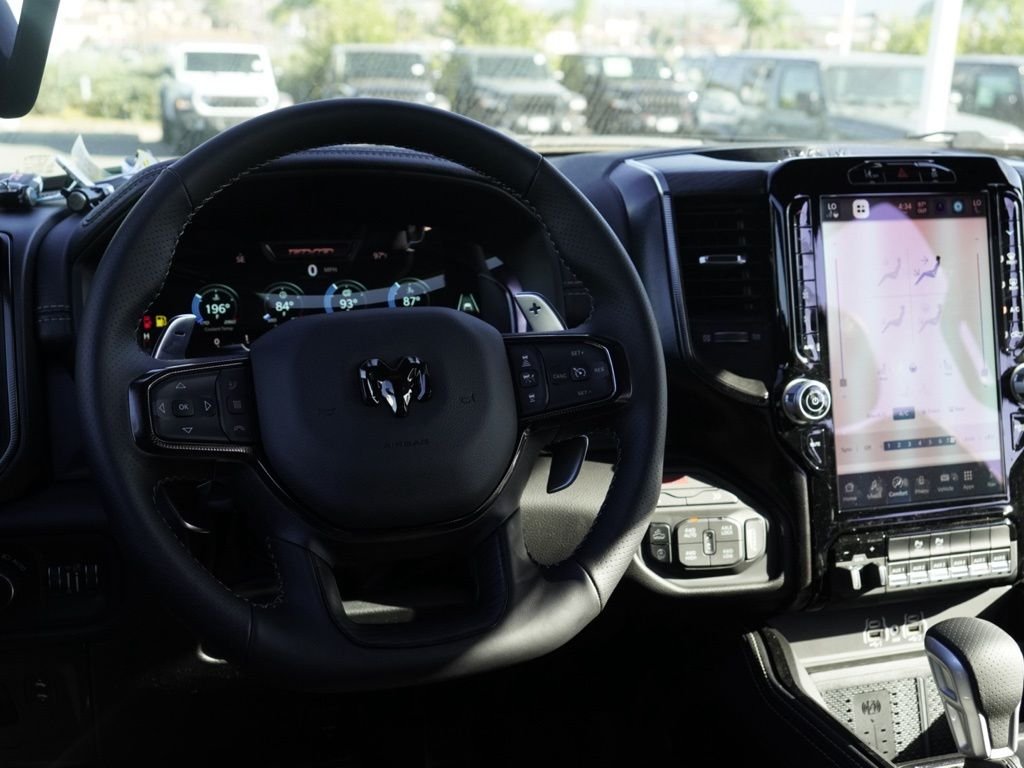 New 2026 Diamond Black Crystal Pearl-Coat Exterior Paint RAM RHO image 27