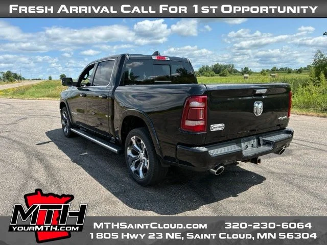 Certified Used 2022 Black Ram Laramie Longhorn image 6