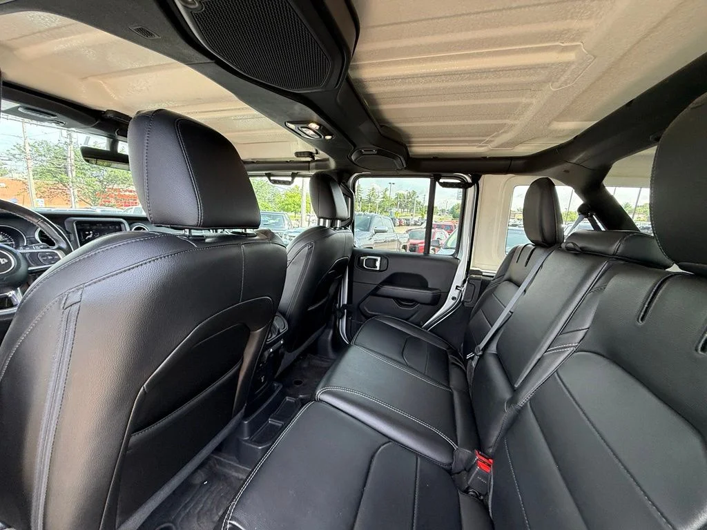 Used 2022 Silver Jeep Unlimited Sahara 4xe image 26