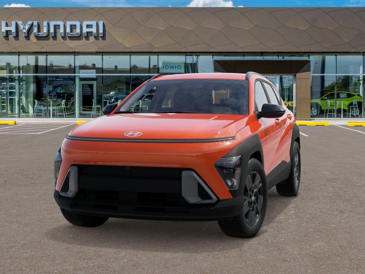New 2026 Orange Hyundai SEL Sport FWD image 6