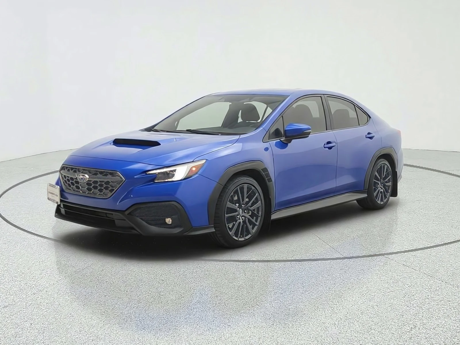 Used 2022 WR Blue Pearl Subaru Limited CVT image 1